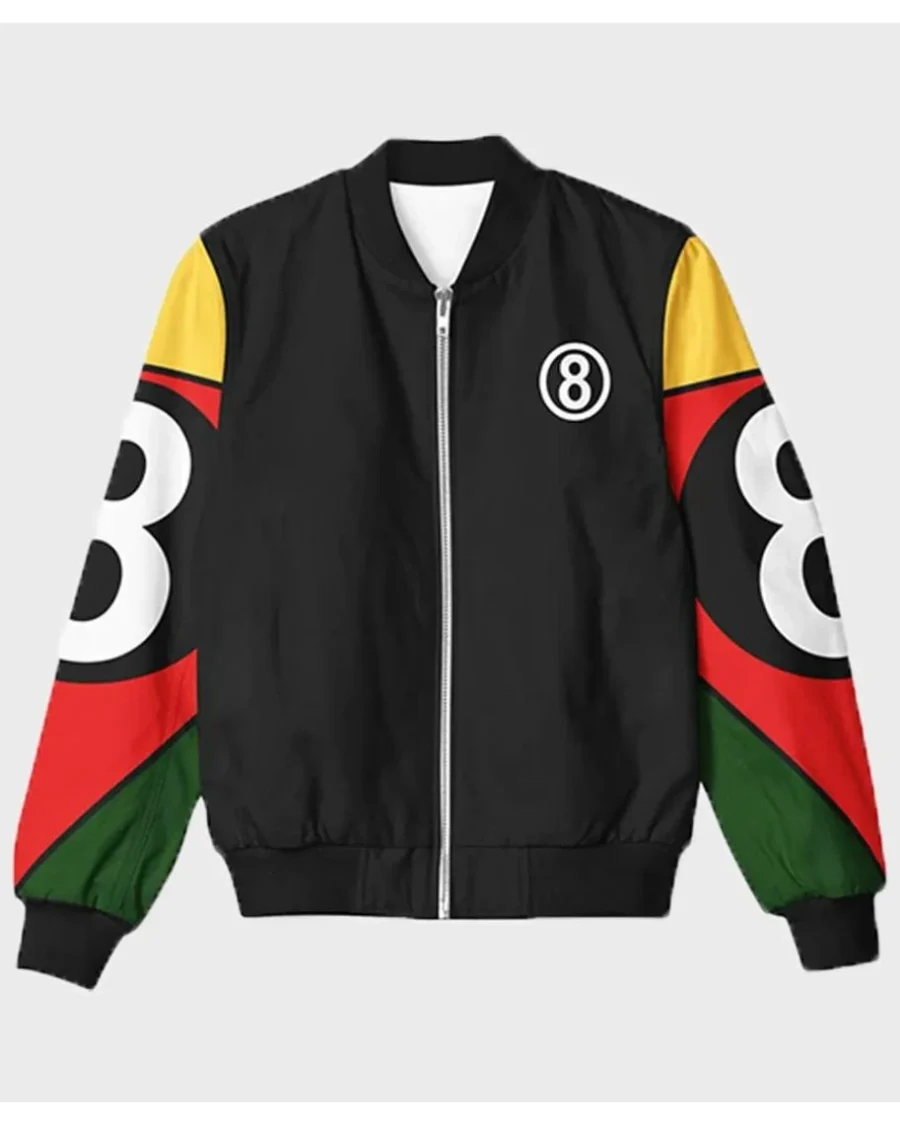 8 Ball 90s Vintage Bomber Varsity Jacket