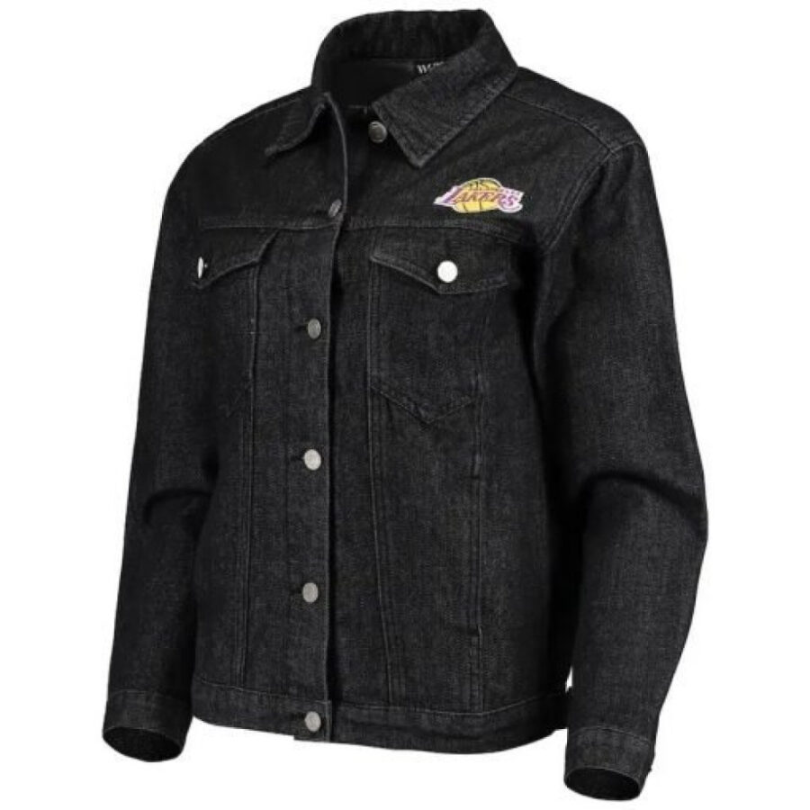 Womens Black Denim Jacket