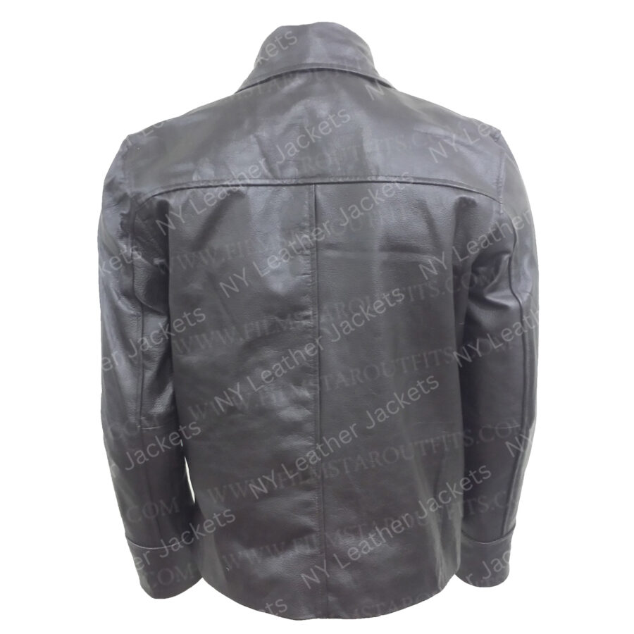 The Irishman Frank Sheeran  Leather Jacket - Image 2