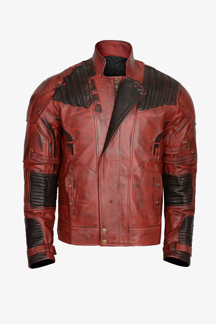 Maroon Leather Jacket