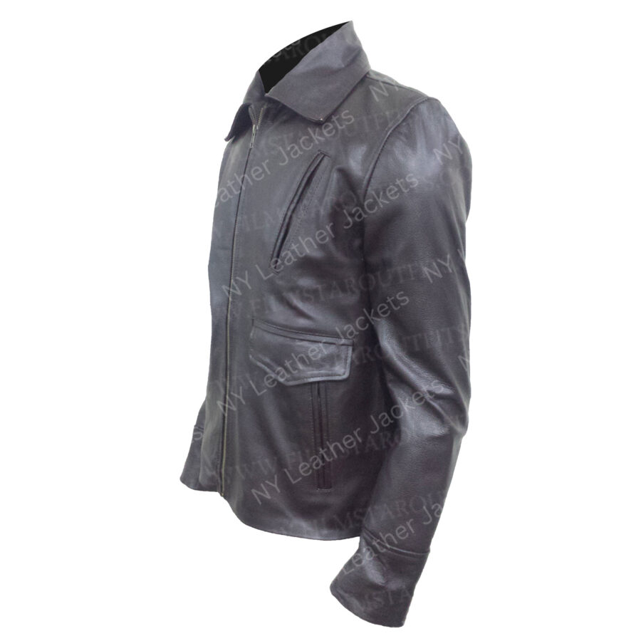 The Irishman Frank Sheeran  Leather Jacket - Image 4