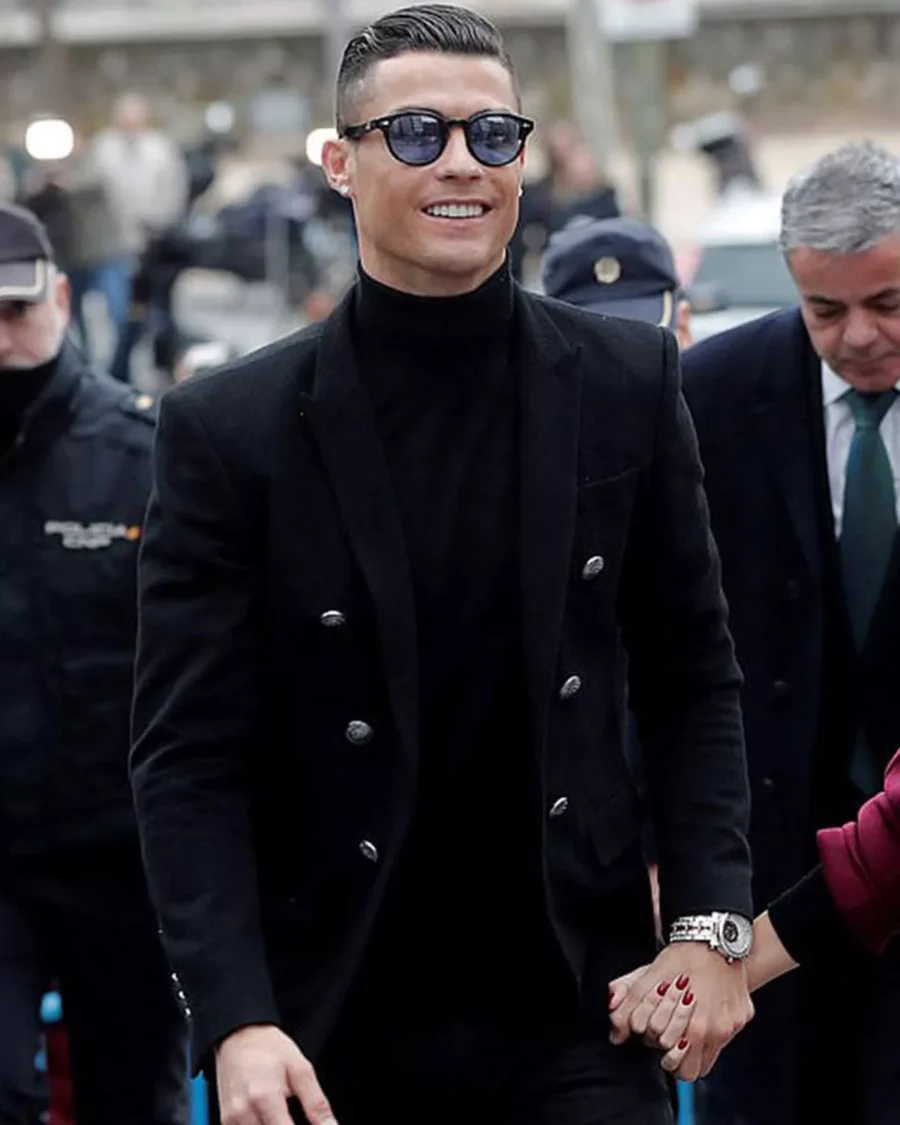 Cristiano Ronaldo Black Blazer