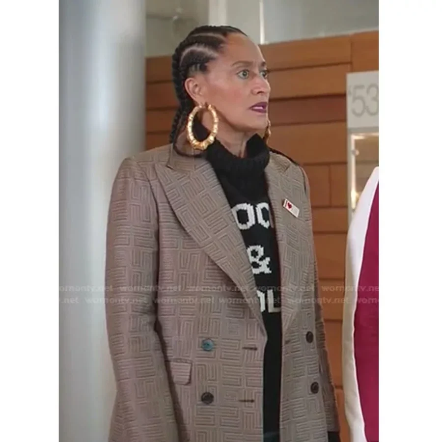 Rainbow Johnson Blackish Season 08 Coat