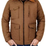 John Dutton Yellowstone Season 4 Quilted Jacket - Image 2