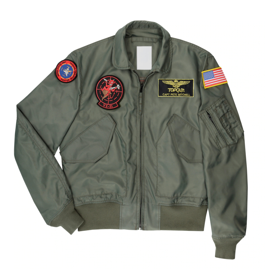 Top Green Gun Flight Lady Gaga Jacket - Image 4