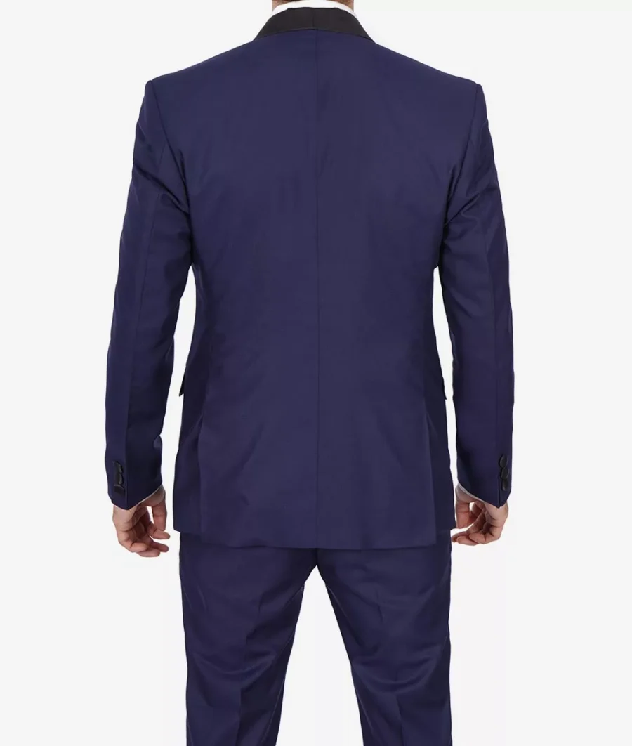 Shawl Lapel Midnight Blue Tuxedo - Image 4