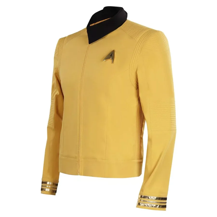 Star Yellow Uniform Trek Strange New Worlds Jacket - Image 4